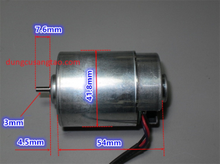 Motor nidec không chổi than 8-24V