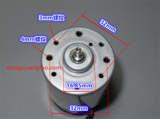 Motor nidec không chổi than 8-24V
