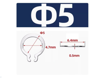 Phe gài 2 lỗ (vòng chặn 2 lỗ) M8 M10 M12 M16 M20