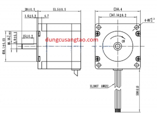 Motor bước 57HB54-401A