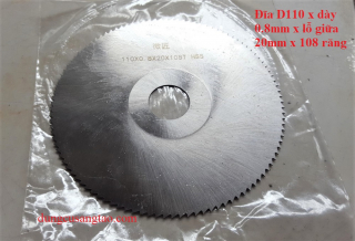Đĩa cắt HSS Ultra thin D100 D110mm / Đĩa cắt nhôm, đồng, gỗ, nhựa, mạch in...