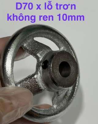 Tay quay tròn bằng gang mạ niken