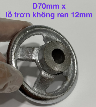 Tay quay tròn bằng gang mạ niken