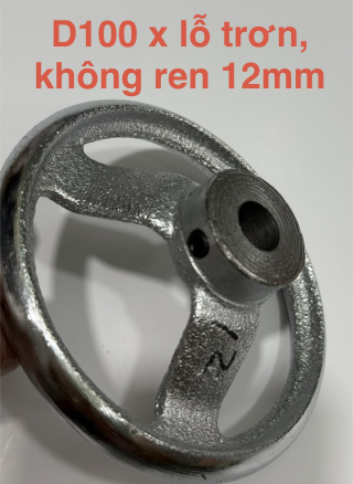 Tay quay tròn bằng gang mạ niken