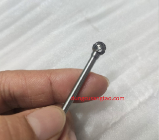Mũi mài khuôn kim loại, gỗ, nhựa cán 3mm (Lũa 10 đầu tròn D6mm)
