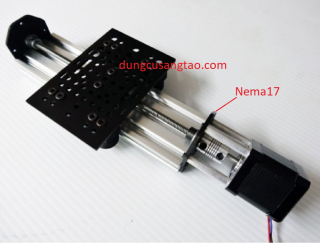 Miếng gắn phụ kiện cho máy in 3D Nema17 / nema23 (Threaded Rod Plate - NEMA17/23)
