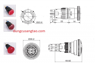 Nút nhấn khẩn cấp (emergency stop button)