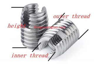 Ốc chèn rãnh vít (self-tapping screw)