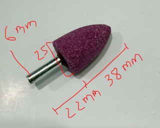 Đá mài trục 6mm (hình trụ/hình cầu)