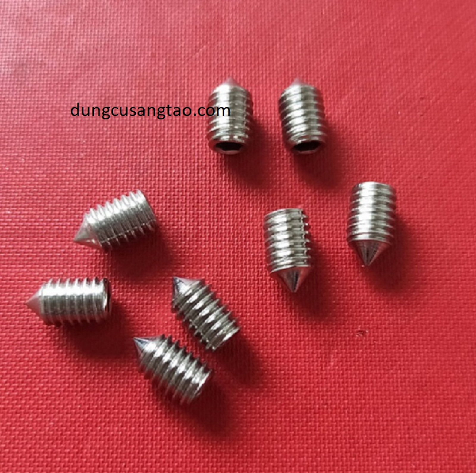 Ốc lục giác chìm đầu nhọn M3 M4 M5 M6 M8 inox 304